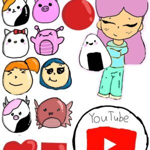 Squishymallow stickers